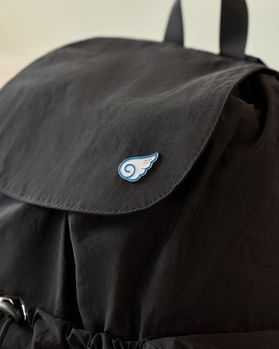 소원요정 뱃지 착용 사진