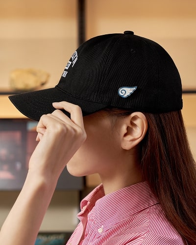 소원요정 뱃지 착용 사진