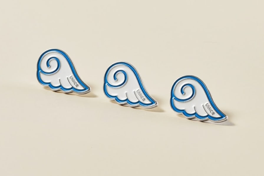 요정 날개 뱃지 & 감사카드 실제 사진